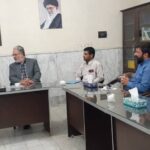 دیدار ریاست شبکه بهداشت و درمان شهرستان گلبهار  با ریس شورای اسلامی شهر